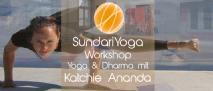 Anusara Yoga Workshop mit Katchie Ananada