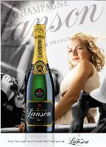Champagner Werbung